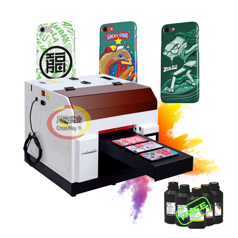 Commercial Uv Printing Machine - Mini Inkjet LED A4 Kleiner Desktop-Flachbettdrucker
