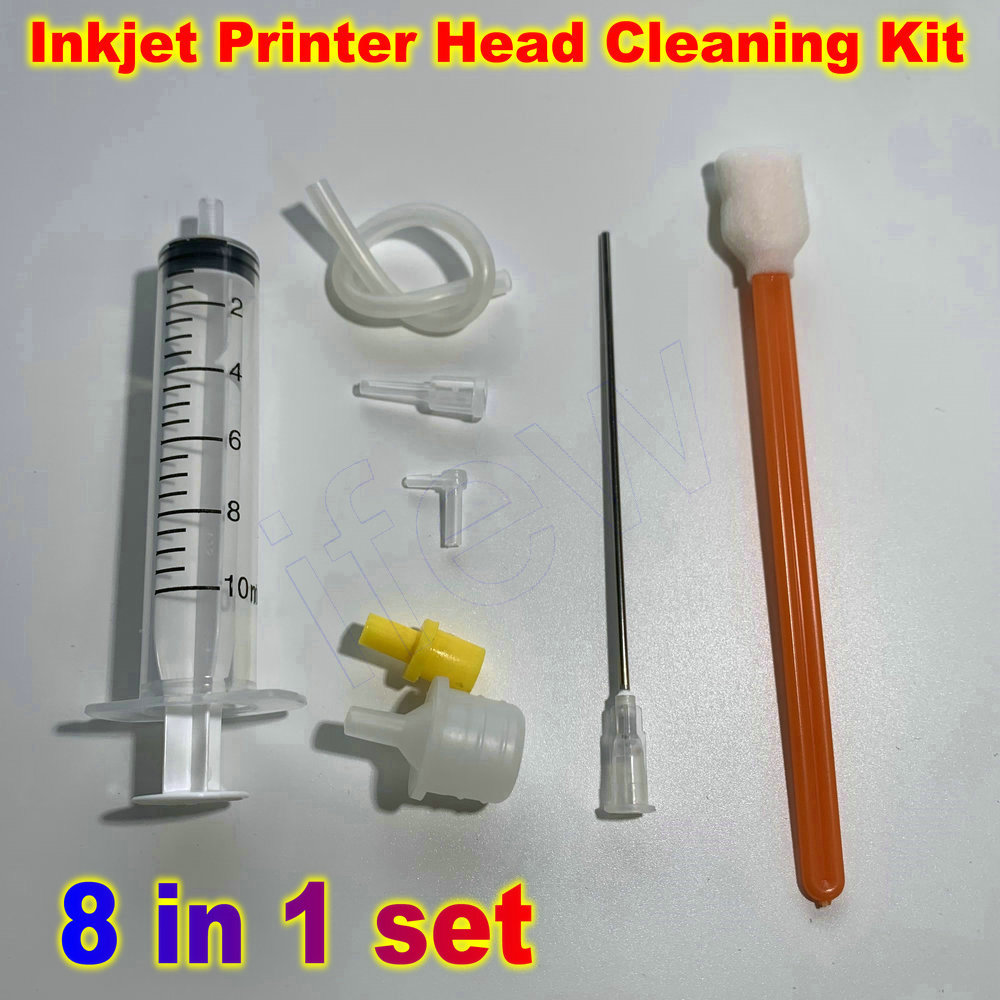 Print Head Cleaning Kit - Druckkopf-Reinigungsset: Tintenabsaug-Spritzen-Kit zur Reinigung und Reparatur