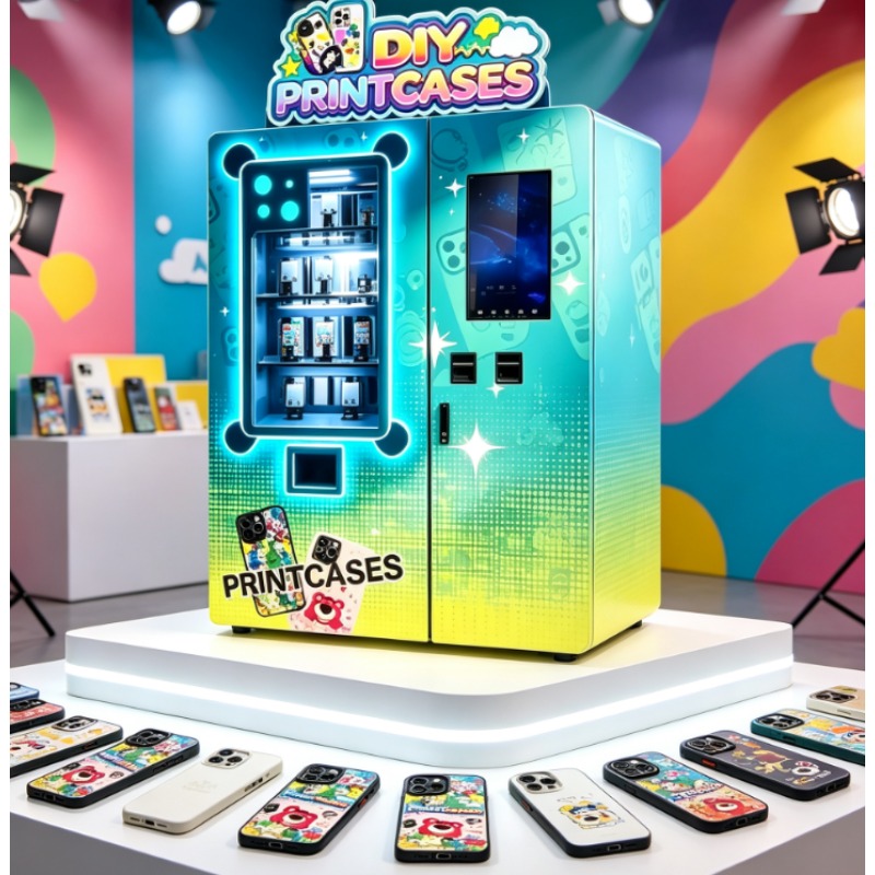 Commercial Uv Printing Machine - Selbstbedienungs-DIY-UV-Handyhüllen-Druckautomat, Premium-Gewerbegerät für Handyladen-Geschäfte