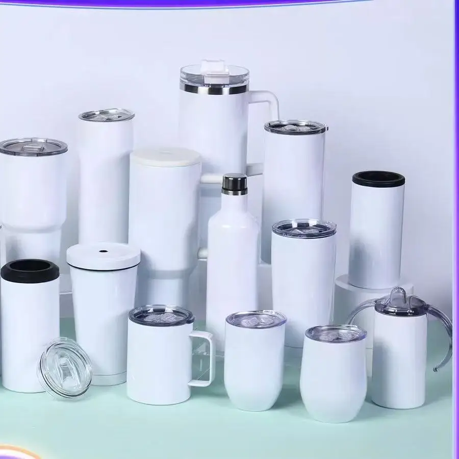 Sublimation Mug Blank - Sublimations-Leere Tasse, 6 Unzen/30 Unzen, tragbare