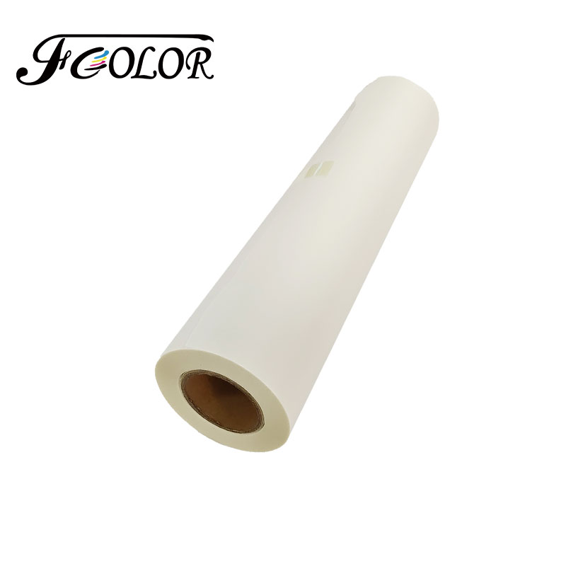Dtf Hot Peel Film - FCOLOR Doppelseitige Heißabziehbare Matte DTF PET-Folienrolle