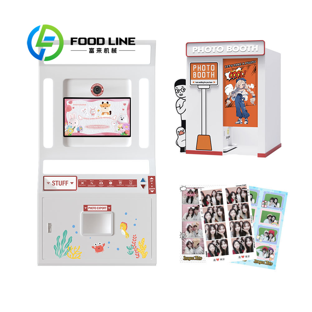 Commercial Printing Operations - Individualisierte Foto-Digital-Selfie-Fotobox/Gedenkmaschine mit Münzeinwurf für Gewerbliche