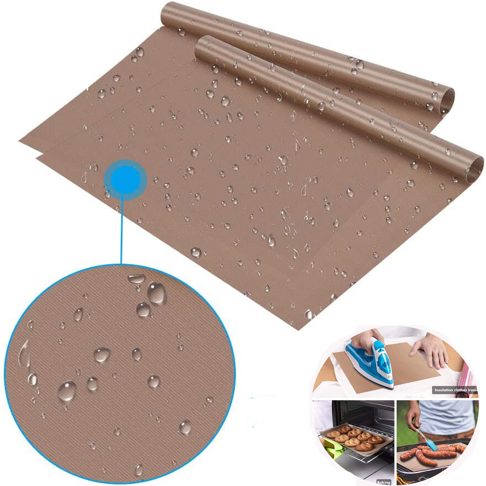 Heat Press Teflon Sheet - PTFE-Blatt zum Bügeln, Hitzepresse, antihaftbeschichtet, hitzebeständig,