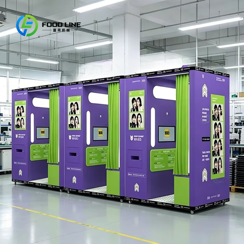 Commercial Printing Operations - Maßgeschneiderte mobile münzbetriebene Fotobox mit hochauflösendem