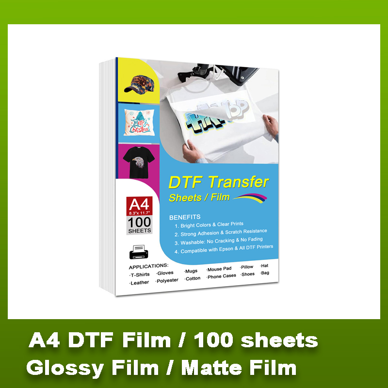 Dtf Hot Peel Film - A4 DTF PET-Folie DTF-Transferfolie 100 Blatt
