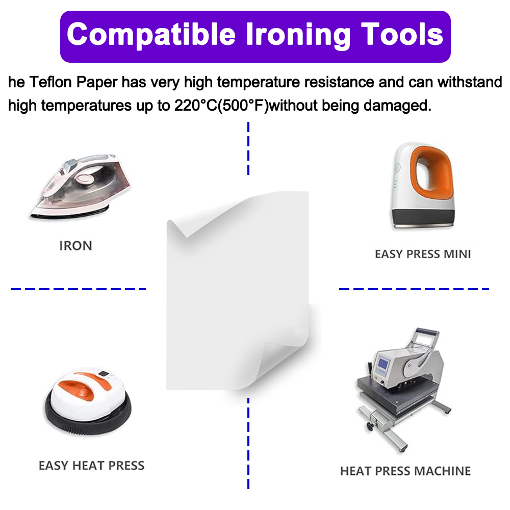 Teflonning Hochtemperaturbestä – Heat Press Teflon Sheet Bewertung und Preis