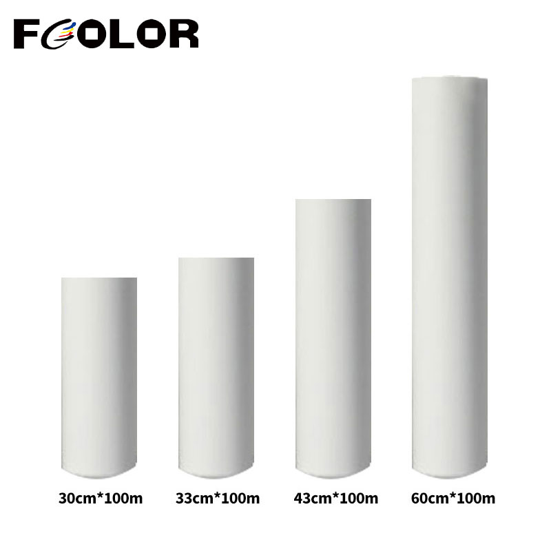 Fcolor 60cm*100m DTF PET-Folie – Dtf Hot Peel Film Bewertung und Preis