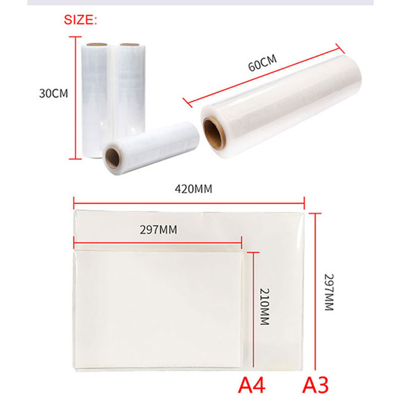 Fcolor 60cm*100m DTF PET-Folie – Dtf Hot Peel Film Bewertung und Preis