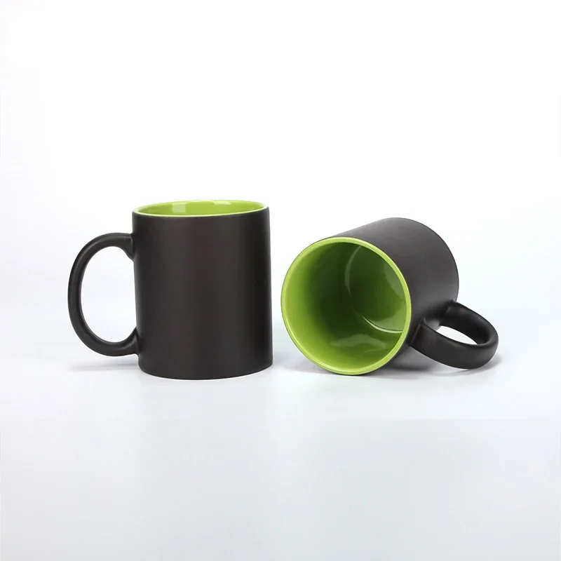 DIY Foto Schwarz becher Magie  – Sublimation Mug Blank Bewertung und Preis