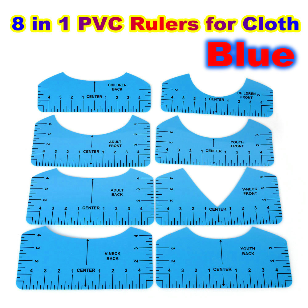 8-teiliges PVC-V-Ausschnitt-Li – Heat Press Teflon Sheet Bewertung und Preis