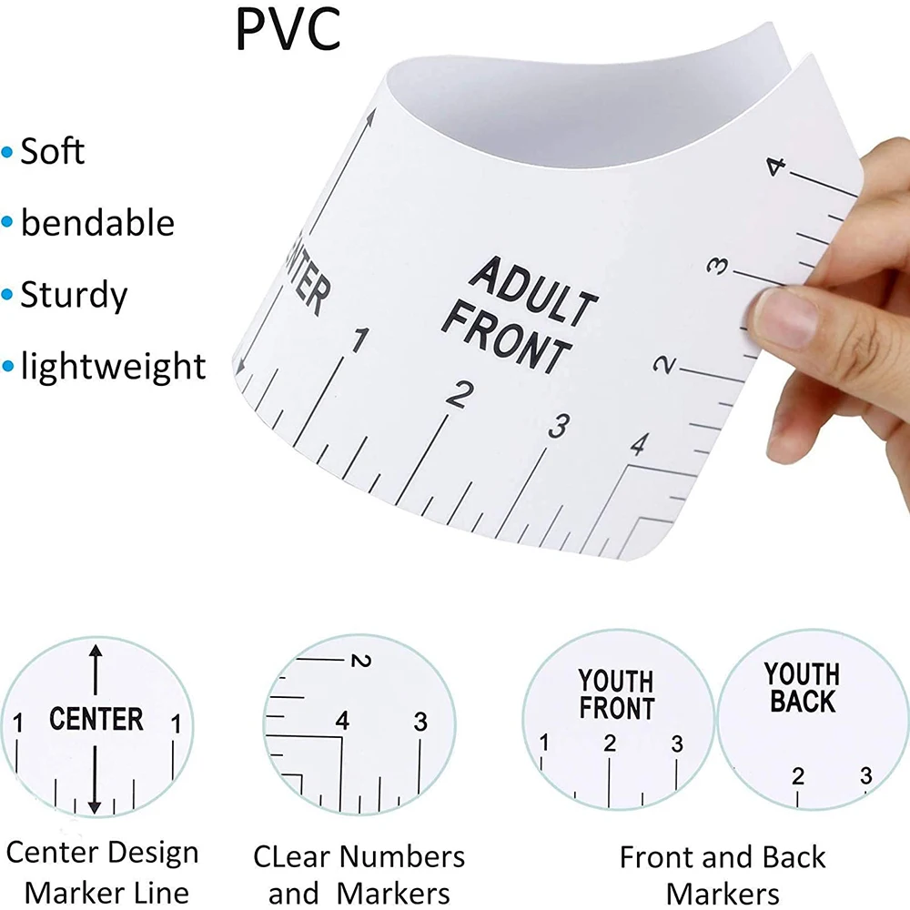 8-teiliges PVC-V-Ausschnitt-Li – Heat Press Teflon Sheet Bewertung und Preis