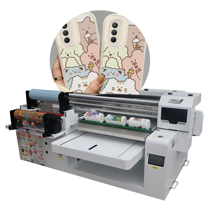 Großformatiger Flachbett-Rolle – Commercial Uv Printing Machine Bewertung und Preis